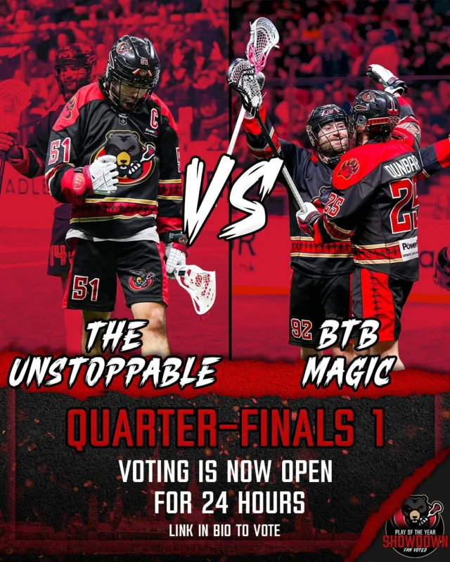 POTY Showdown Starts NOW! ⏰🚨

It’s “The Unstoppable” vs. “BTB Magic” in our first Play of the Year Showdown matchup!

Swipe to see the plays, check the bracket as we go, then hit the link in our story or bio to VOTE!🗳️

You’ve got 24 hours. Every vote is a shot at an OBB Merch Pack!

Who you got?🤔