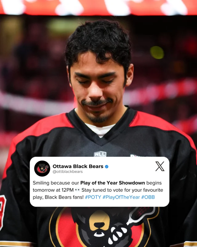 Happy Monday, Black Bears fans! 🐾⏰

@ottblackbears @nll