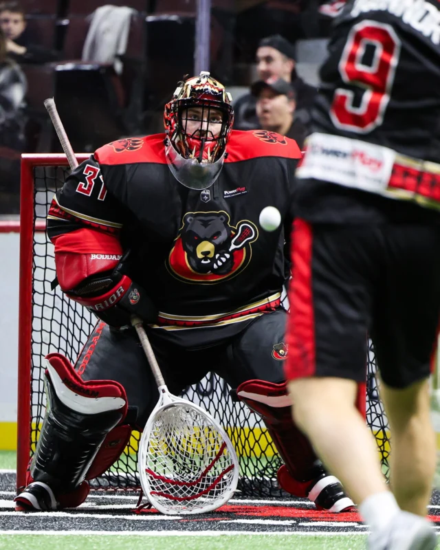 Who else is missing Saturday Night Lacrosse already? 😩🥍

We can’t wait to see you back at Canadian Tire Centre for the 2025-26 season! #ottawablackbears #bearwitness